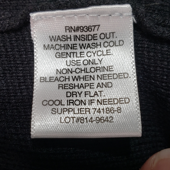 Liz Claiborne Striped Cardigan Sweater Size Medium - Picture 5 of 5